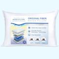 Mediflow The Water Pillow – Scientifically Proven to Reduce Neck Pain and Improve Sleep Quality Customise to Suit You by Adjusting the Water Level – Ideal for Back, Stomach and Side Sleepers