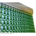 easy HYGIENE ALL GREEN Aluminium Insect Door Chain Screen Curtain 90x210cm