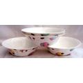 fromeuropewithlove, Heritage Fairy Cupcakes Cereal Bowl Set of 6 Fine Bone China Cupcakes Bowls Free UK Delivery