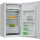 Igenix IG3920 Freestanding Under Counter Fridge and Chill Compartment, 2 Glass Shelves and Salad Drawer, One Bottle Shelf and Egg Rack, 48 cm Wide, White