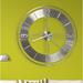 Howard Miller® Oversized Stapleton 30" Wall Clock Metal in Gray | 30 H x 30 W x 1.75 D in | Wayfair 625520