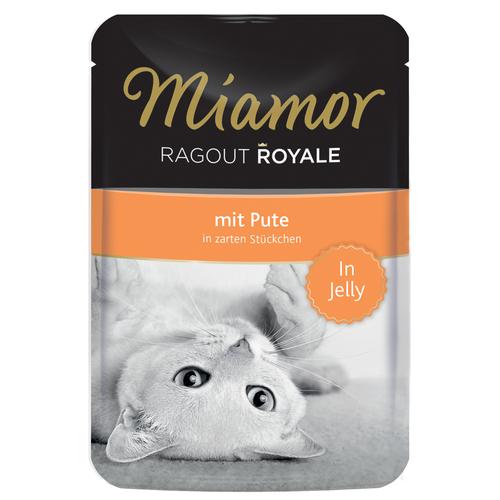 22 x 100g Ragout Royale in Gelee Pute Miamor Katzenfutter nass
