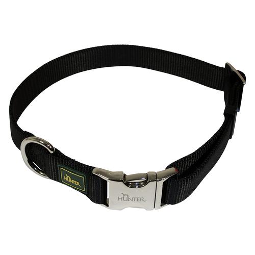 HUNTER Halsband Vario-Basic Alu-Strong, schwarz Gr. L: 40 - 55 cm Halsumfang