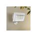 12 1/4"H Dusk-to-Dawn White 42 Watt Outdoor LED Floodlight