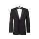 Dobell Mens Black Tuxedo Dinner Jacket Slim Fit Peak Lapel-42R
