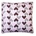 Jiti Outdoor Square Cotton Pillow Cover & Insert Polyester/Polyfill/Down/Feather/Cotton | 18 H x 18 W x 6 D in | Wayfair 1818/KIDS-HRTS