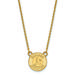 Women's Oakland Athletics 18'' 14k Yellow Gold Small Pendant Necklace