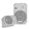 Pyle PDWR50W Indoor Outdoor Waterproof Hi-Fi Patio Speakers with Bookshelf Wall Mount