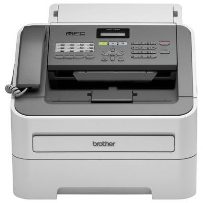 Brother Black-and-White All-in-One Printer - Black - MFC-7240