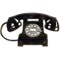 Sizzix 657835 Bigz Die Vintage Telephone by Tim Holtz Black