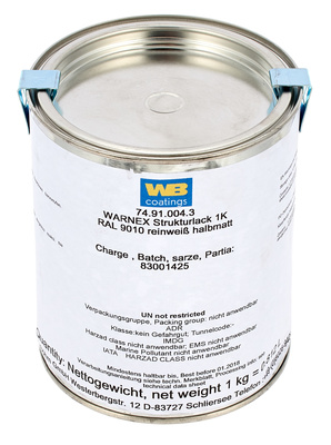 Warnex Structure Paint White 1Kg