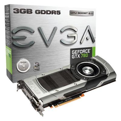 EVGA NVIDIA GeForce GTX 780 3GB GDDR5 PCI Express 3.0 Graphics Card - 03G-P4-2781-KR