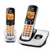 Uniden DECT 6.0 Cordless Phone System with 2 Handsets - Silver ((D1760-2))