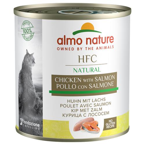 6x280g Huhn & Lachs Almo Nature Classic Katzenfutter nass