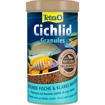 500 ml Tetra Cichlid Granules für mittelgroße Cichliden