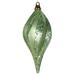 Vickerman 33667 - 12" Celadon Candy Glitter Swirl Drop Christmas Tree Ornament (M132654)