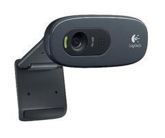 Logitech C270 3.0MP Webcam - Black (960-000694)