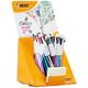 BIC 4 Colours Shine Ballpoint Pens with EAN-13 Barcodes Pack of 20 Black / Blue / Red / Green