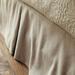 Tailored Bedskirt - Natural Linen, King - Ballard Designs Natural Linen King - Ballard Designs