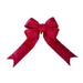 Vickerman 31310 - 12" x 15" Red Nylon Outdoor Bow 3.5" Size (L130312) Outdoor Christmas Bows