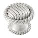 Vicenza Designs Sanzio 1 1/8" Diameter Mushroom Knob in Gray | Wayfair K1046-SN