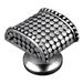 Vicenza Designs Tiziano Geometric Knob Metal in Gray | 1.25 W in | Wayfair K1154-AS