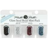 Mill Hill Glass Seed Beads Mini Packs 2.5mm 830mg 4/Pkg-02014 00150 00367 & 00358