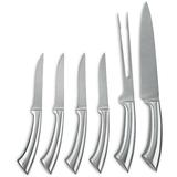 Napoleon 6 Piece Steak Carving Knife Set, Stainless Steel | Wayfair 55206