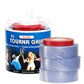 Tourna Unique Tour Blau Overgrip (Pack of 30) - Blue, One Size/X-Large