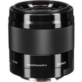 Sony E 50mm f/1.8 OSS Lens (Black) SEL50F18/B