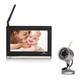 BW Baby Monitor "Monitor Buddy" - Wireless, 7 Inch Widescreen LCD, Wireless Night Vision Camera