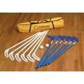 New Eurohoc Club Senior Indoor Hockey Complete Set Sticks Pucks Balls & Bag