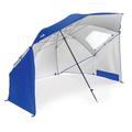 Sport-Brella Umbrella Sonnenschirm für Strand und Garten, Robust, Schutz vor Sonne, Regen und Wind, Mit Tragetasche, Blau, 54'' / 136cm