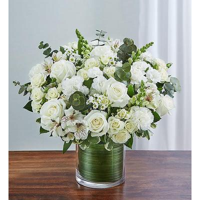 1-800-Flowers Everyday Gift Delivery Cherished Memories All White Medium | Happiness Delivered To Their Door