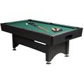 Gamesson Harvard 6 Ft Pool Table - Black/Green | 183 cm x 91 x 78cms | 60 kg | Automatic Ball Return, Traditional Style | Perfect for Indoor Entertainment | Family-Friendly | Billiards & Snooker