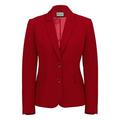 Busy Clothing Women Office Suit Jacket Blazer Burgundy Red 26