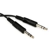 Hosa CSS-103 Balanced Interconnect Cable - 1/4-inch TRS Male to 1/4-inch TRS Male - 3 foot