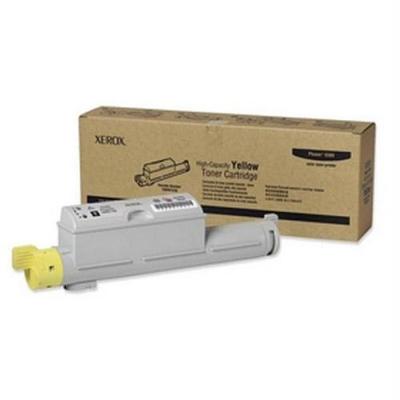 Xerox Yellow High Capacity Toner Cartridge For Phaser 6360 (106R01220)