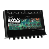 NEW BOSS EQ1208 4-Band Preamp Car Audio Equalizer w/ Subwoofer Sub Output EQ Out