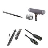 Sennheiser MKH 416-P48U3 Moisture-Resistant Shotgun Microphone Ultimate Location Recor MKH416-P48