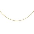 Carissima Gold Women's 9 ct Yellow Gold Round Snake Chain of Length 51 cm