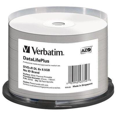 Verbatim DL White Thermal 50pk