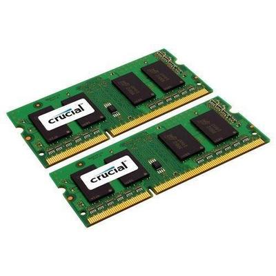 Crucial 16GB (2 x 8GB) DDR3-1600 204-pin SODIMM Memory - CT2KIT102464BF160B