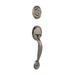 Kwikset Dakota Exterior Portion Handleset w/ Deadbolt (Interior Portion Sold Separately) in Gray | 17.625 H x 2.75 W x 2.25 D in | Wayfair