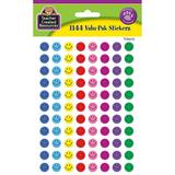 Teacher Created Resources Mini Happy Face Stickers Valu-Pak Multi Color (6633)