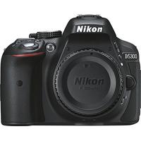 Nikon D5300 Digital SLR Camera with Built-In Wi-Fi and GPS (Body Only) - Black
