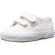 Superga 2750 Jvel Classic, Unisex-Child Sneakers, White (901), 1.5 UK (34 EU)