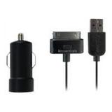 iPod Car Charger with 30-Pin Sync Cable