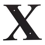 Village Wrought Iron LET-X-M Letter X Medium