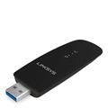 Linksys Max Stream AC1200 WLAN-Stick Dual-Band USB-WLAN-Adapter – USB 3.0-WiFi-Dongle mit MU-MIMO für PCs, Desktop- und Laptop-Geräte – Schwarz (WUSB6100-M)